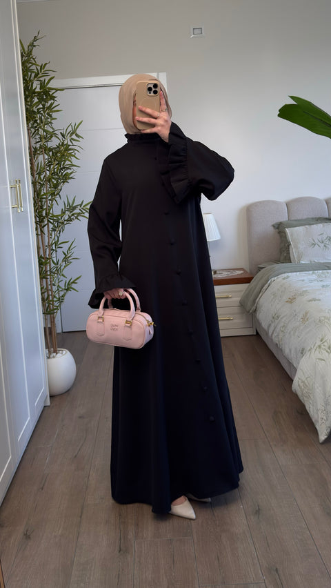 فستان أزرار
