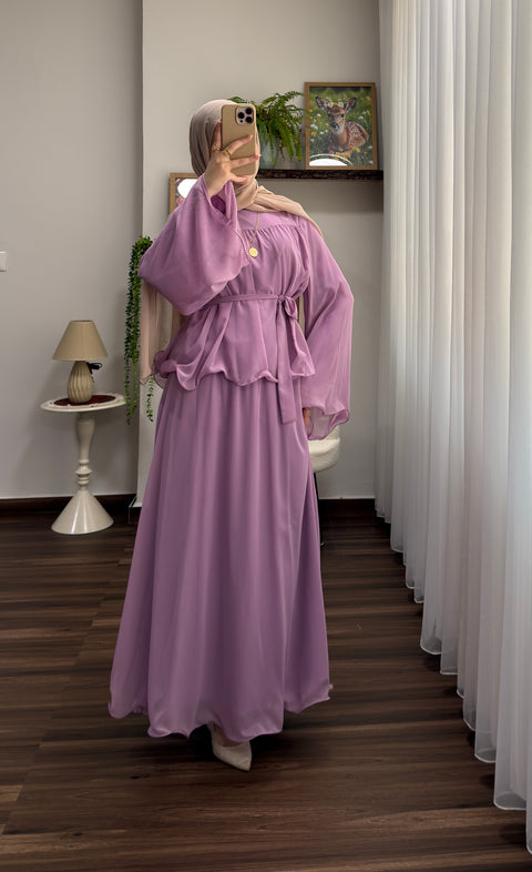 طقم راما تنورة