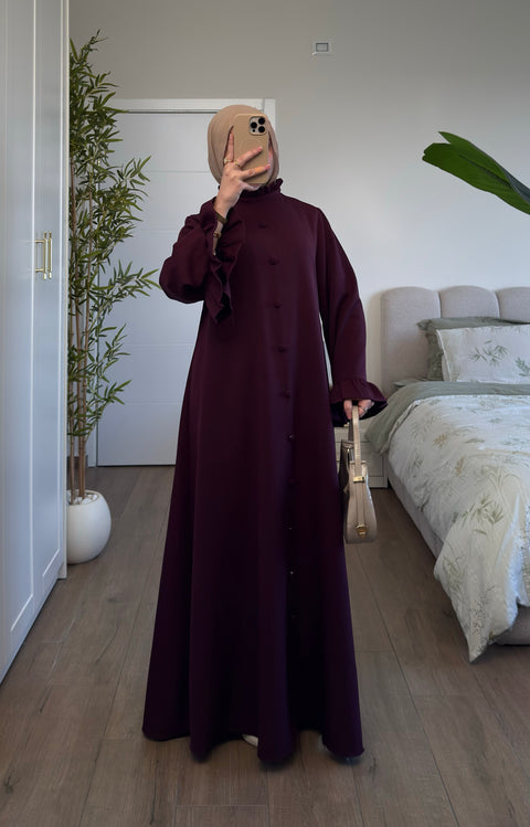 فستان أزرار