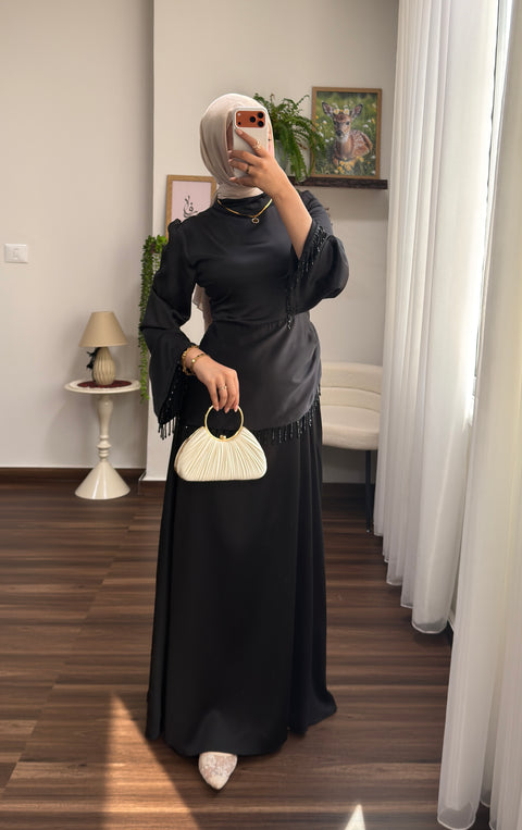 فستان خرز