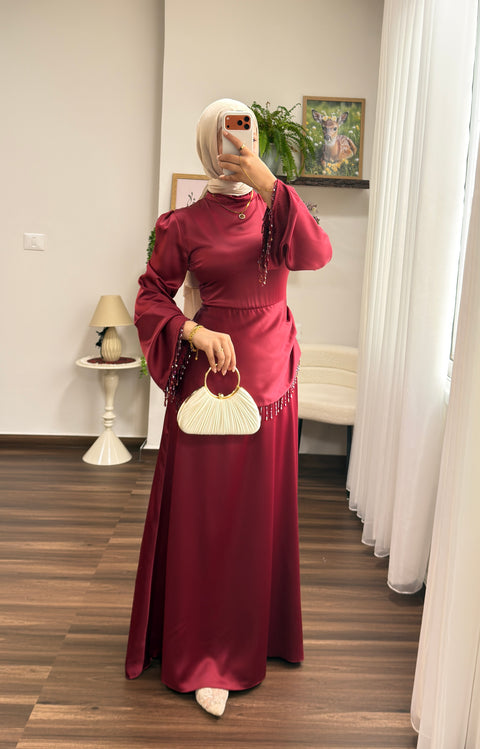 فستان خرز